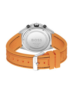 Montre BOSS Homme Bracelet Silicone Orange - 1513970