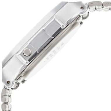 Montre CASIO Mixte Bracelet Acier Gris - A168WEM-1EF
