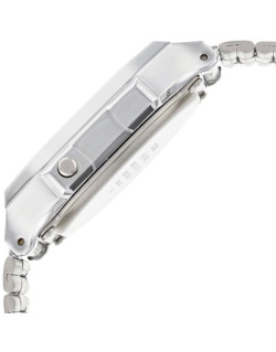 Montre CASIO Mixte Bracelet Acier Gris - A168WEM-1EF