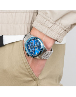 Montre TIMELESS CHRONO - FESTINA Homme Bracelet Acier Gris - F20560/3