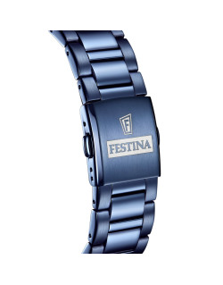 Montre CERAMIC - FESTINA Homme Bracelet Acier Bleu - F20576/1