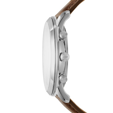 Montre FOSSIL Homme Bracelet Cuir Marron - FS5380