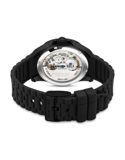 Montre Automatique KENNETH COLE Bracelet Silicone Noir - KCWGR2124802