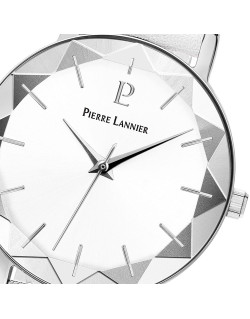 Montre MULTIPLES - PIERRE LANNIER Femme Bracelet Cuir Blanc - 009M600