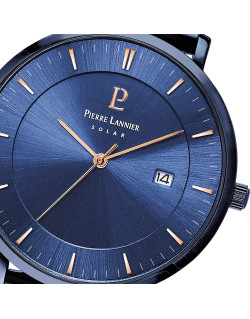 Montre INTI - PIERRE LANNIER Homme Bracelet Acier Milanais Bleu - 209G469