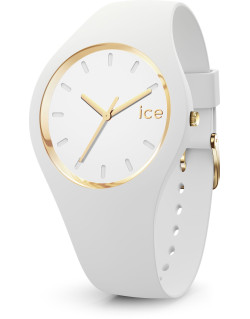 Montre ICE GLAM - ICE WATCH Femme Bracelet Silicone Blanc - 000981