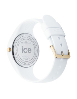 Montre ICE GLAM - ICE WATCH Femme Bracelet Silicone Blanc - 000981