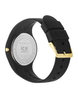 Montre ICE GLITTER - ICE WATCH Femme Bracelet Silicone Noir - 001356