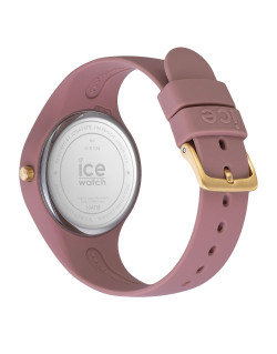 Montre ICE GLAM BRUSHED - ICE WATCH Femme Bracelet Silicone Rose - 019524