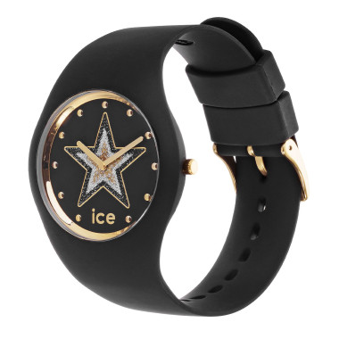 Montre GLAM ROCK - ICE WATCH Femme Bracelet Silicone Noir - 019859