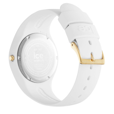 Montre ICE FLOWER - ICE WATCH Femme Bracelet Silicone Blanc - 020517