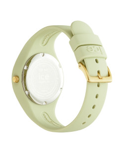 Montre ICE GLAM BRUSHED - ICE WATCH Femme Bracelet Silicone Vert - 020542