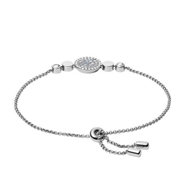Bracelet FOSSIL Femme Acier Gris avec Nacre - JF03223040