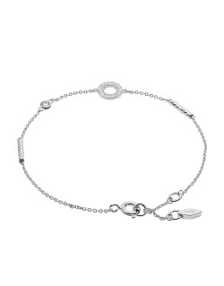Bracelet FOSSIL Femme Argent 925/1000 et Cristal - JFS00474040