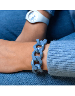 Bracelet Chaine ICE WATCH Femme Acétate Artic blue - 020356