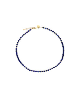 Collier STELLA - BELLE MAIS PAS QUE avec Lapis Lazuli Bleu - STELL-C4