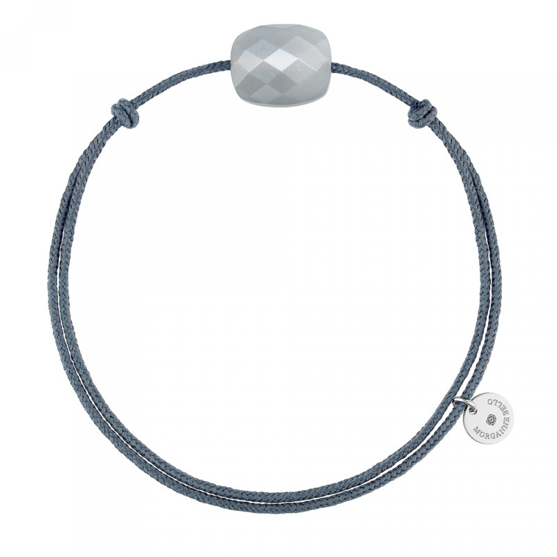 Bracelet FRIANDISE - MORGANNE BELLO Argent 925/1000 Pierre de Lune Grise - 1015X04A118