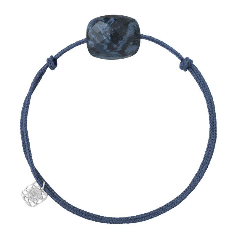 Bracelet FRIANDISE - MORGANNE BELLO Argent 925/1000 Pietersite Bleue - 1015X46A164