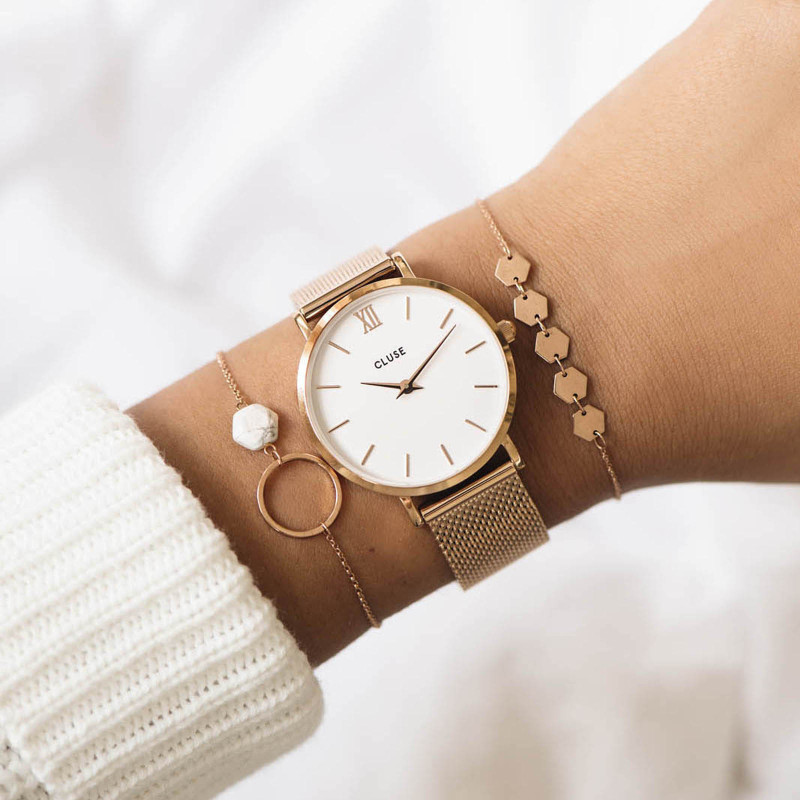 Montre femme cluse online minuit