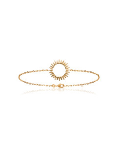 Bracelet SOLEIL DORÉ Soleil en Plaqué Or Jaune - AE-BR50006
