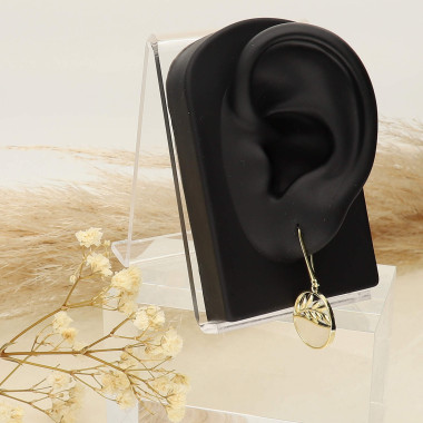 Boucles d'oreilles ÉCLAT DE LUNE en Argent 925/1000 Jaune - AE-B60186