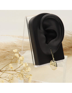 Boucles d'oreilles ÉCLAT DE LUNE en Argent 925/1000 Jaune - AE-B60186
