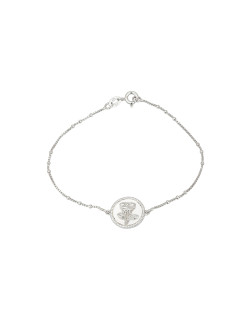 Bracelet Fleur AÉLYS en Argent 925/1000 Blanc - AE-BR60108