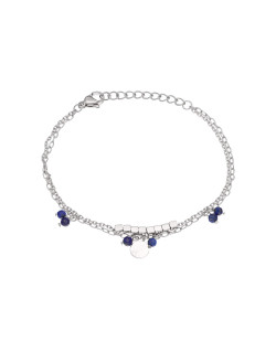 Bracelet ETIKA en Acier et Lapis-lazuli - AE-BR7LA0005