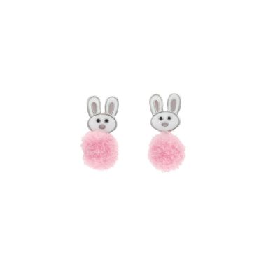 Boucles d'oreilles Lapin AÉLYS en Argent 925/1000 - AE-B60196