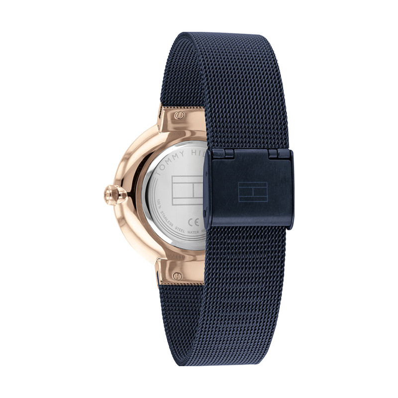 Montre tommy discount hilfiger femme bleu