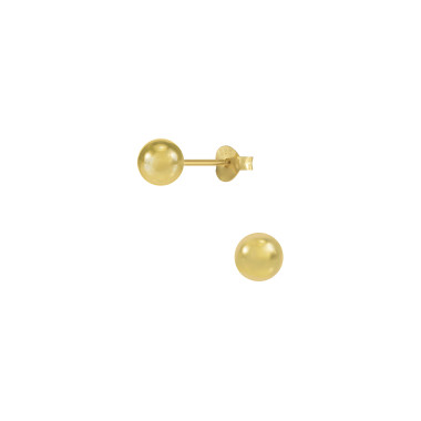 Boucles d'oreilles AÉLYS en Argent 925/1000 Jaune - AE-B60074