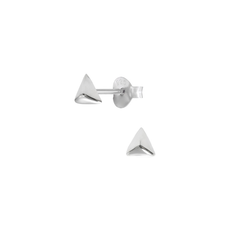 Boucles d'oreilles Pyramide AÉLYS en Argent 925/1000 - AE-B60126