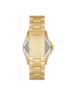 Montre FOSSIL BLUE - FOSSIL Homme Bracelet Acier Doré - FS5950