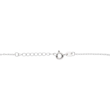 Bracelet Coeur AÉLYS Argent 925/1000 Blanc et Oxydes - AE-BR6OZ0074