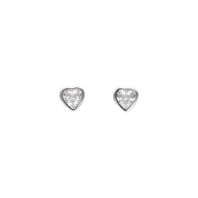 Boucles d'oreilles AÉLYS Argent 925/1000 Blanc et Oxydes - AE-B6OZ0130