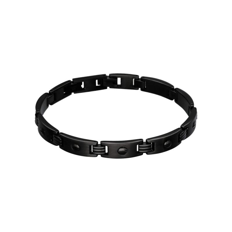 Bracelet ETIKA en Acier Noir - AE-BR70117
