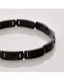 Bracelet ETIKA en Acier Noir - AE-BR70117