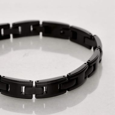 Bracelet ETIKA en Acier Noir - AE-BR70118