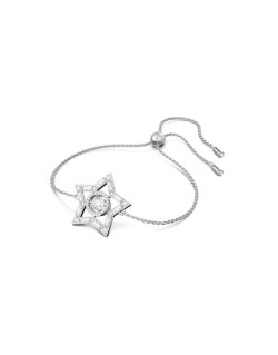 Bracelet STELLA - SWAROVSKI en Métal Blanc et Cristaux - 5617881