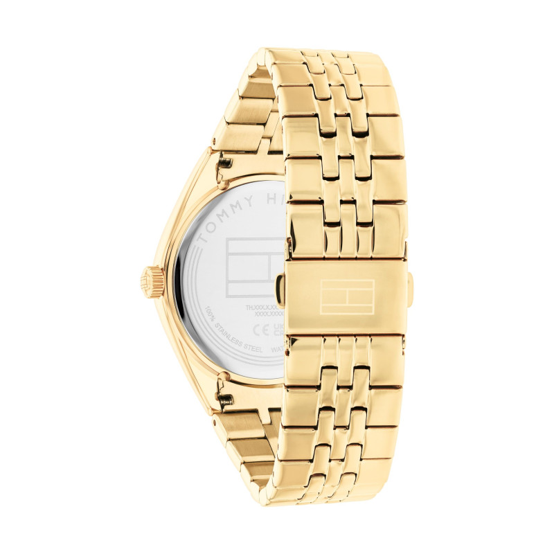 Montre tommy best sale hilfiger femme dorée