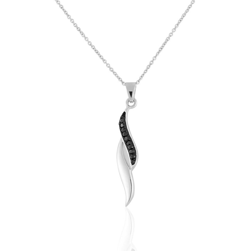 Collier AÉLYS en Argent 925/1000 Cristal - AE-C6CR0009