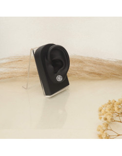 Boucles d'oreilles Ajourées AÉLYS en Argent 925/1000  - AE-B60147
