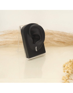 Boucles d'oreilles Demi-Créoles AÉLYS en Argent 925/1000  - AE-B60156