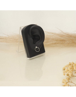 Boucles d'oreilles Cercle AÉLYS en Argent 925/1000  - AE-B60168