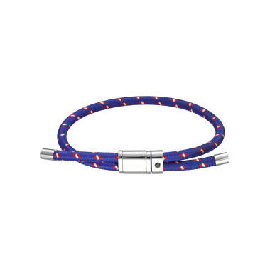 Bracelet ETIKA en Acier et Corde Multicolore - AE-BR70151
