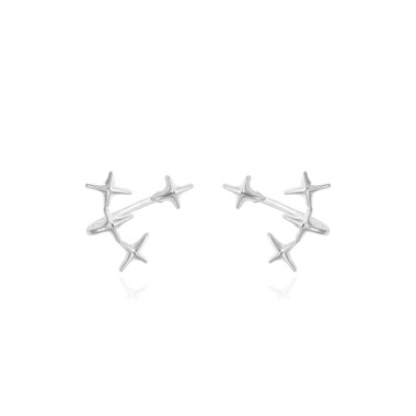 Boucles d'oreilles Étoiles AÉLYS en Argent 925/1000  - AE-B60190
