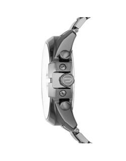 Montre MEGA CHIEF - DIESEL Bracelet Acier Noir Fumé - DZ4329