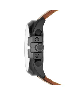Montre MEGA CHIEF - DIESEL Bracelet Cuir Marron - DZ4343
