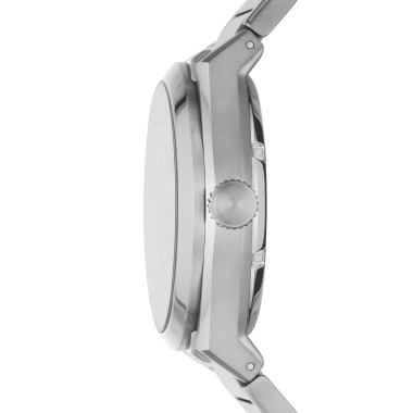 Montre Automatique EVERETT - FOSSIL Homme Bracelet Acier Gris - ME3220