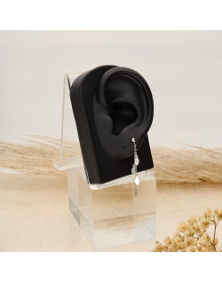 Boucles d'oreilles AÉLYS en Argent 925/1000 et Pampilles - AE-B60199